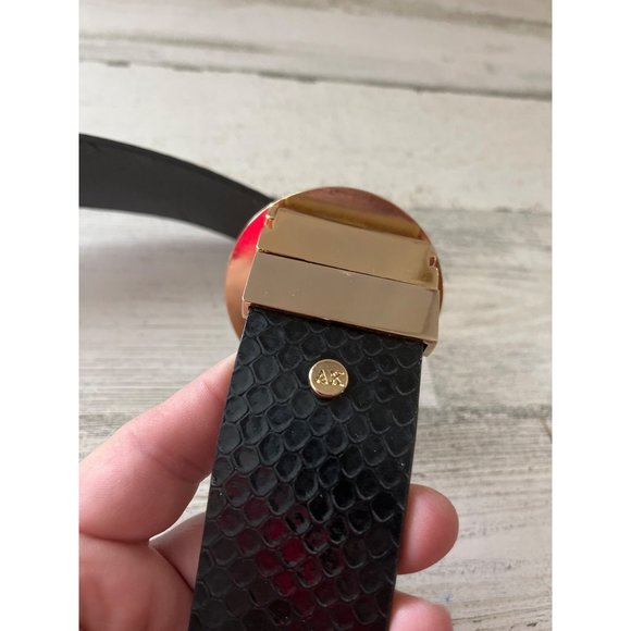 Anne Klein black and gold tone and Chico’s gold iridescent gold tone belt - Picture 8 of 10